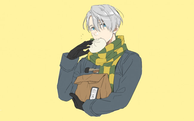 Обои картинки фото аниме, yuri on ice, виктор, никифоров
