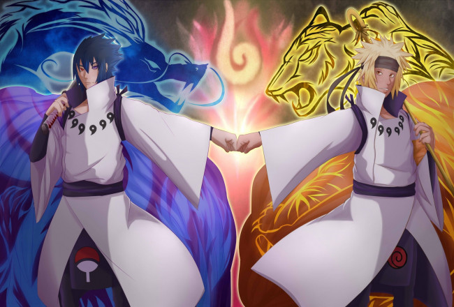 Обои картинки фото аниме, naruto, sasuke