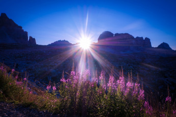 Картинка природа восходы закаты простор