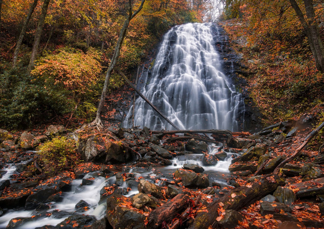 Обои картинки фото природа, водопады, простор