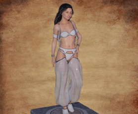 Картинка 3д+графика люди+ people фон взгляд девушка