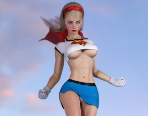 Картинка 3д+графика люди+ people фон взгляд девушка