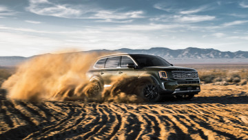 Картинка 2020+kia+telluride автомобили kia песок джип telluride киа 2020