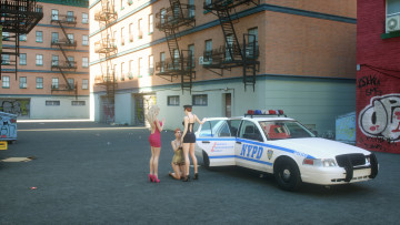 Картинка 3д+графика люди+ people фон взгляд девушка