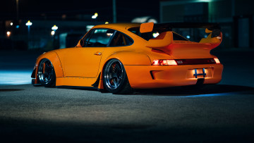 Картинка автомобили porsche 993 rwb