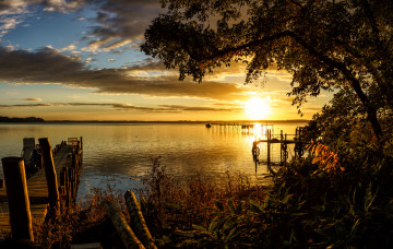 Картинка природа восходы закаты простор