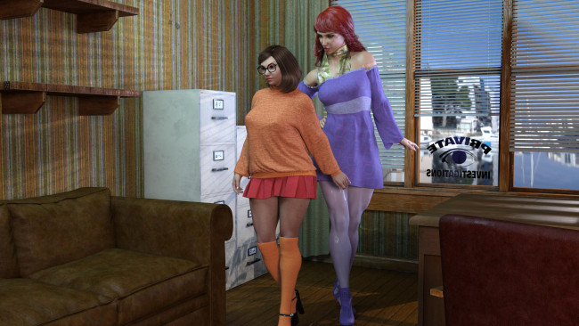 Обои картинки фото 3д графика, люди , people, фон, взгляд, девушки