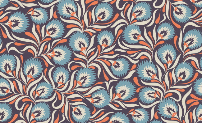 Обои картинки фото векторная графика, цветы , flowers, цвет, фон, узор
