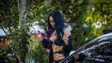 Картинка девушки -unsort+ брюнетки темноволосые красивая девушка