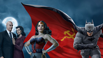 Картинка superman +red+son+ 2020 мультфильмы +red+son red son сша мультфильм