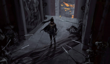 Картинка guweiz аниме оружие +техника +технологии