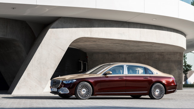 Обои картинки фото 2021 mercedes-maybach s 580, автомобили, maybach, премиум, класс, mercedes-maybach, s, 580, 2020, автошоу, в, гуанчжоу, гибрид