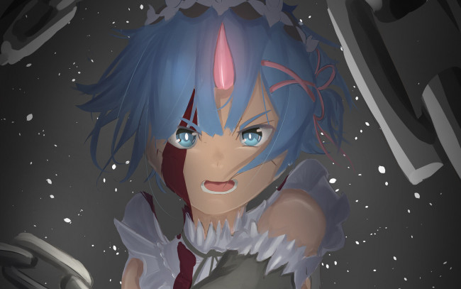 Обои картинки фото аниме, re,  zero kara hajimeru isekai seikatsu, жизнь, в, альтернативном, мире, с, нуля