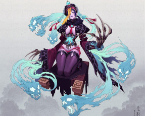 Картинка фэнтези демоны девушка когти