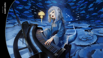 Картинка аниме virtual+youtuber виртуальный ютубер