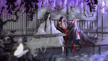 Картинка аниме mo+dao+zu+shi вэй усянь лань ванцзы гуцинь кролики