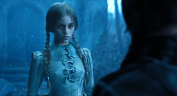 Картинка wednesday+ сериал+2022+–+ кино+фильмы сериал уэнсдэй комедия фэнтези криминал дженна ортега jenna ortega кадры из фильма тим бертон детектив