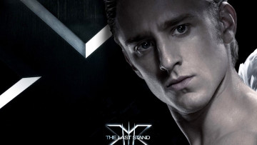 обоя кино фильмы, x-men 3, парень, лицо, крылья