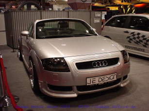 Картинка audi tt автомобили выставки уличные фото