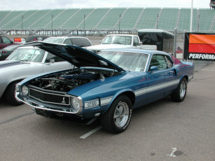 Картинка ford mustang mach cobra gt500 автомобили