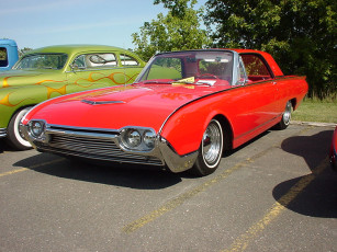 Картинка ford thunderbird автомобили