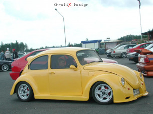 Картинка volkswagen beetle автомобили классика