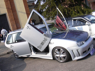 Картинка volkswagen golf автомобили