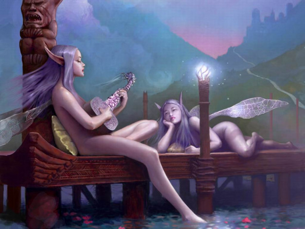 Обои картинки фото фэнтези, феи