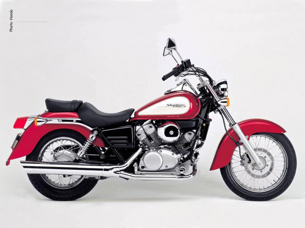 Обои картинки фото honda, shadow, мотоциклы