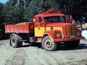 Картинка 1962 scania vabis l56 tipper автомобили