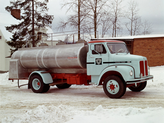 Обои картинки фото 1964, scania, vabis, l36, автомобили