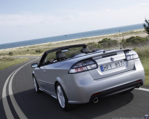 Обои картинки фото автомобили, saab