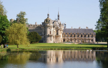 Картинка chantilly france города замки луары франция