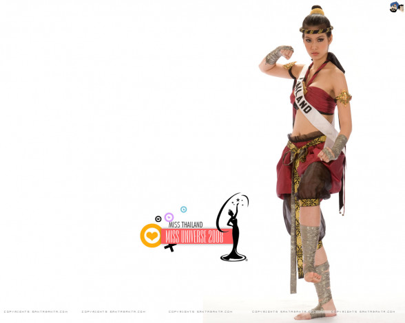 Обои картинки фото MISS UNIVERSE 2008, девушки