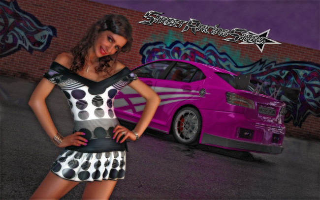 Обои картинки фото видео, игры, street, racing, stars