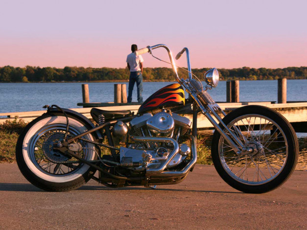 Обои картинки фото мотоциклы, customs