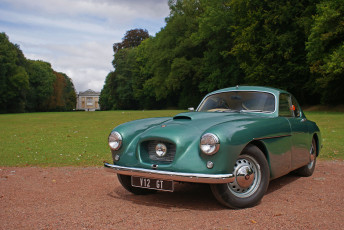 Картинка автомобили bristol 405 coupe vert v12 gt