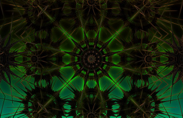 Картинка 3д графика fractal фракталы фон стиль узор