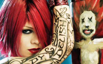 Картинка музыка pink пирсинг