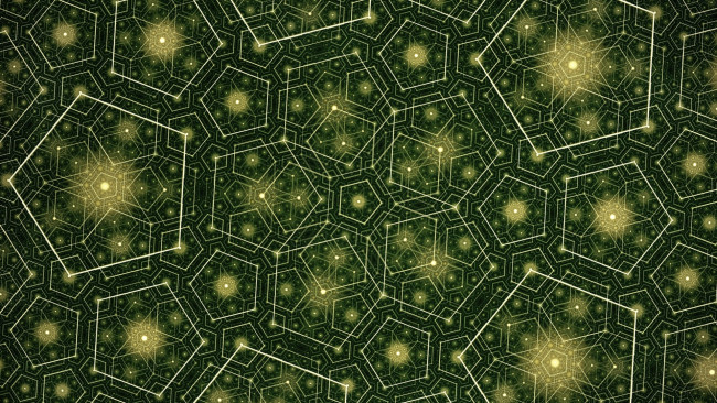 Обои картинки фото 3д, графика, fractal, фракталы, абстракция, фигуры, линии, геометрия, звезды