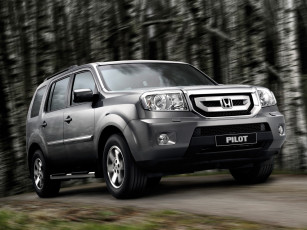 Картинка автомобили honda pilot ru-spec 2011