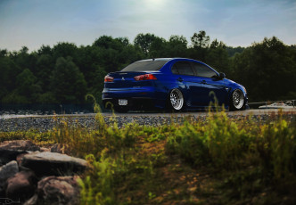 Картинка автомобили mitsubishi lancer