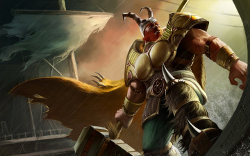 Картинка фэнтези люди доспехи