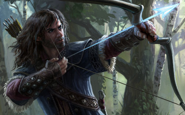 Картинка фэнтези люди стрелы лук