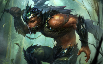 Картинка фэнтези существа меч