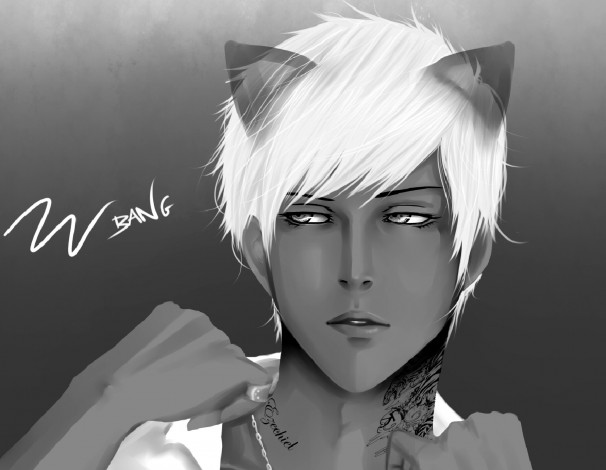 Обои картинки фото рисованное, - ,  аниме, парень