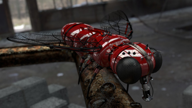 Обои картинки фото 3д графика, моделирование , modeling, насекомое