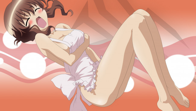 Обои картинки фото рисованное, - ,  аниме, фон, взгляд, девушка