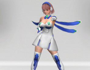 Картинка 3д+графика аниме+ anime взгляд девушка фон