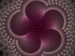 Картинка 3д+графика фракталы+ fractal фон узор цвета